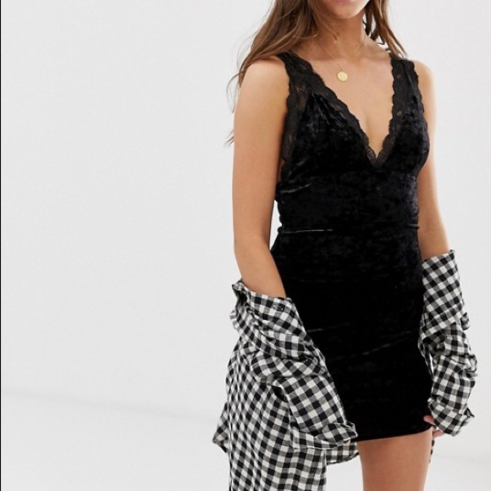 Free people velvet dress